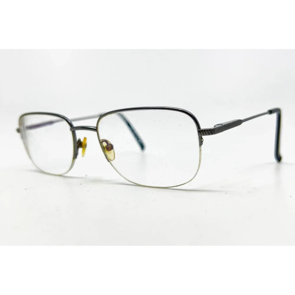 Member's Mark Eyeglasses Mens Gunmetal Semi-Rimless MM 2508-005 54-19-140